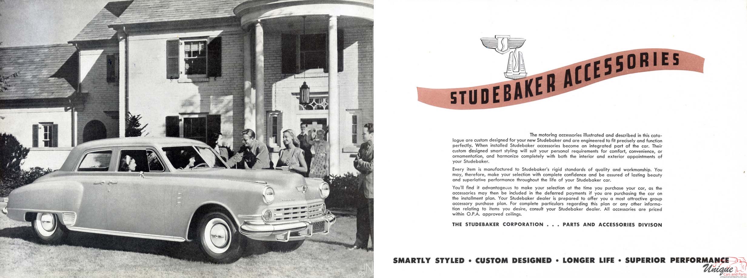 1947 Studebaker Accessories Booklet Page 9